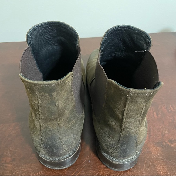 Thursday Boot Co. Cavalier (Suede Chelsea Boot) - Dark Brown (11) - Picture 4 of 8